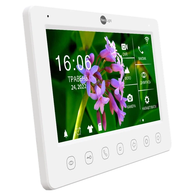 Видеодомофон NeoLight KAPPA+ HD WF White с детектором движения и записью видео - Фото 2 Видеодомофон NeoLight KAPPA+ HD WF White с детектором движения и записью видео - изображение 2