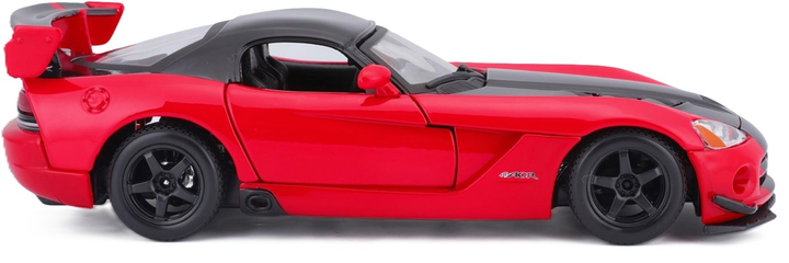Metalowy model samochodu BBurago Dodge Viper SRT 10 ACR 1:24 Czerwony (4893993221141) - obraz 4
