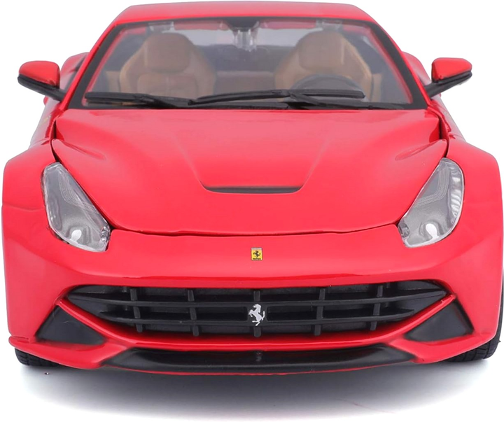 Metalowy model samochodu BBurago Ferrari F12 Berlinetta 1:24 Czerwony (4893993260072) - obraz 5