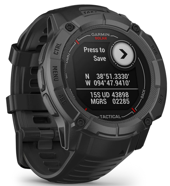 Смарт годинник Garmin Instinct 2X Solar Tactical (010-02805-13/03) - зображення 6