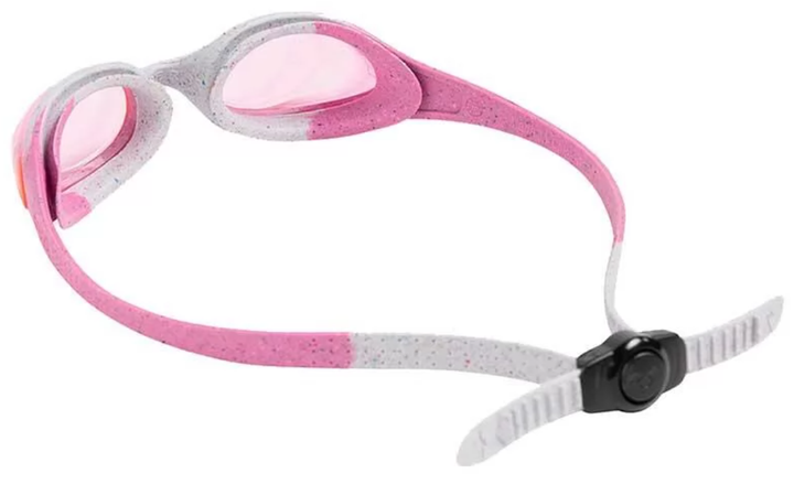 Дитячі окуляри для плавання в басейні Arena Spider Jr (92338-902) pink-white - зображення 4