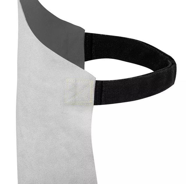 Fartuch spawalniczy skórzany NEO Tools z zapięciem 60 x 90 cm 81-891 (5907558484564) - obraz 4