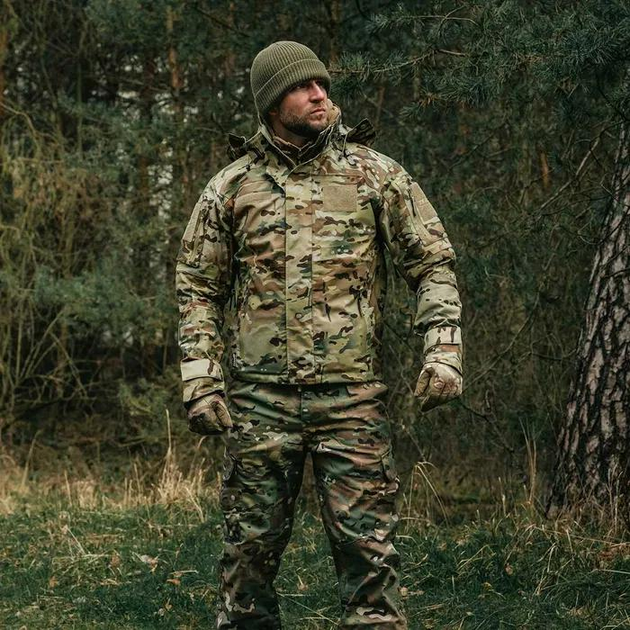 Куртка водонепроницаемая мембранная дождевик ECWCS Texar Conger Storm-Tex Multicam Размер XL - изображение 2