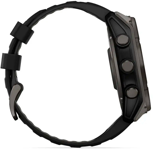 Смарт-часы Garmin fenix 8 51mm Solar Sapphire Carbon Gray Dlc Titanium With Black and Pebble Gray Silicone Band (010-02907-11) - изображение 12