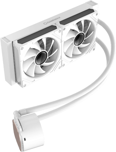 Водяное охлаждение Gamemax IceBurg 240 Digital WH - изображение 3