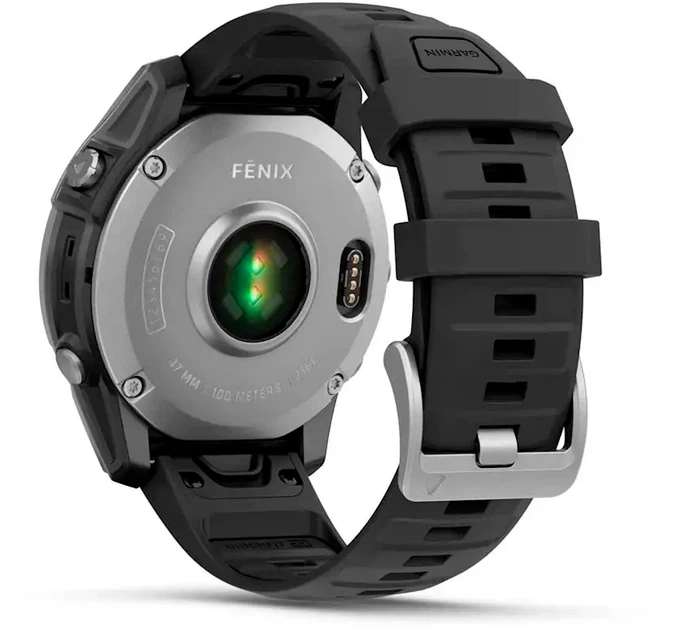 Смарт-годинник Garmin fenix E 47mm Stainless Steel/Black (010-03025-00) - зображення 8
