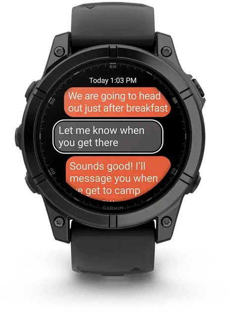 Смарт-годинник Garmin fenix E 47mm Slate Gray Steel/Black (010-03025-01) - зображення 8