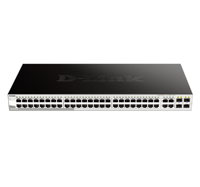 Комутатор D-Link DGS-1210-52 48xGE, 4xSFP, WebSmart - зображення 2