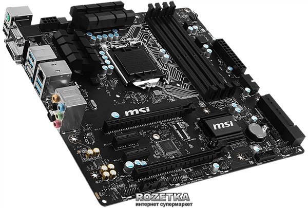 Материнская плата MSI H170M-A PRO (s1151, Intel H170, PCI-E x16