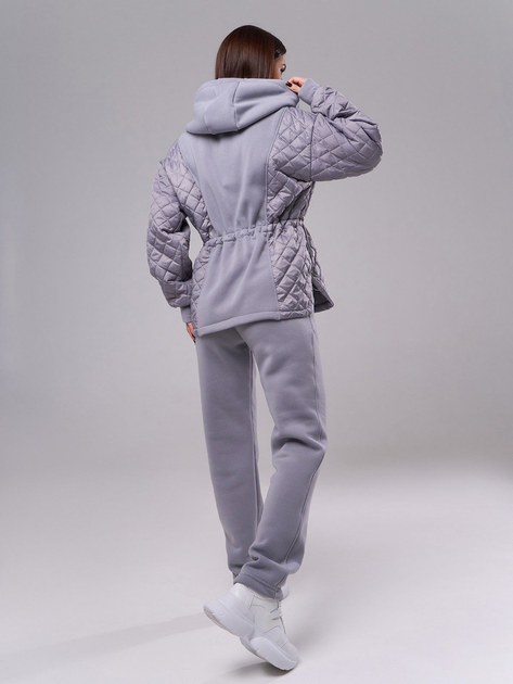 Спортивный костюм женский ISSA PLUS SA-575 S Серый (issa2007682653751) 