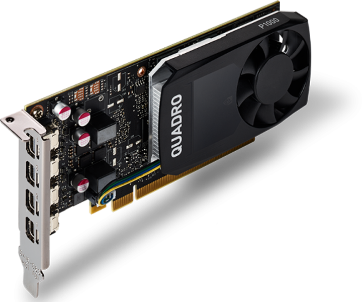 Видеокарта PNY QUADRO P1000 V2 4GB GDDR5 (VCQP1000V2-SB) - изображение 2