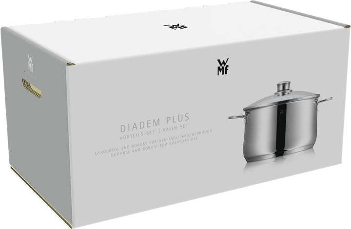 Zestaw garnków WMF Diadem Plus 5 elementów (4000530736482) - obraz 3