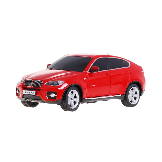 Машинка на управлении BMW X6 красный 1:24 RASTAR - Фото 3 Машинка на управлении BMW X6 красный 1:24 RASTAR - изображение 3