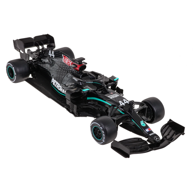 Машинка RASTAR Mercedes-AMG F1 W11 EQ Performance дистанційно керований 1:18 чорний 98500 - Фото 3 Машинка RASTAR Mercedes-AMG F1 W11 EQ Performance дистанційно керований 1:18 чорний 98500 - зображення 3