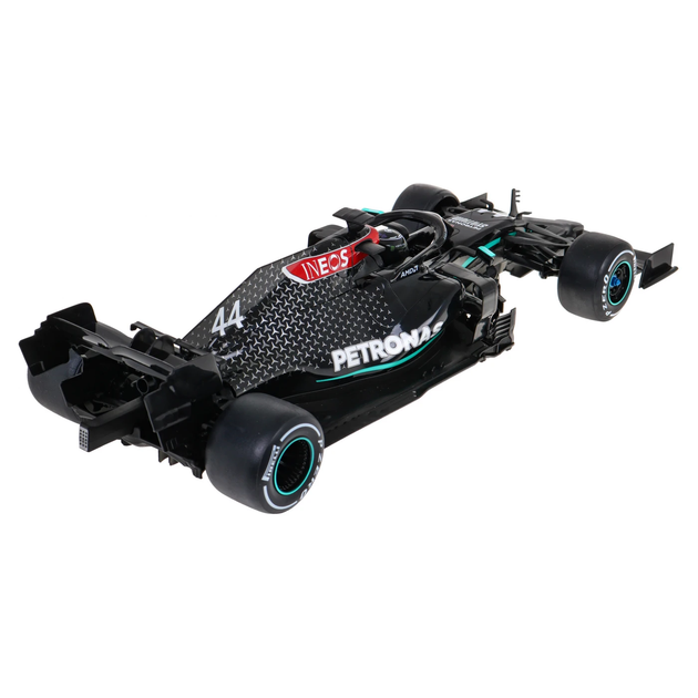 Машинка RASTAR Mercedes-AMG F1 W11 EQ Performance на дистанційному керуванні 1:12 чорний 98400 - Фото 5 Машинка RASTAR Mercedes-AMG F1 W11 EQ Performance на дистанційному керуванні 1:12 чорний 98400 - зображення 5