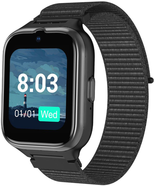 Smartwatch myPhone CareWatch LTE Black (SMA002821) - obraz 1