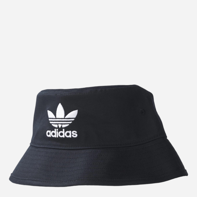 Kapelusz przeciwsłoneczny dziecięcy bawełniany adidas Bucket Hat AC AJ8995 54-55 cm Czarny (4056559601836) - obraz 2