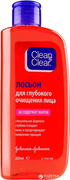 Лосьон для глубокого очищения лица Clean & Clear для всех типов кожи ...