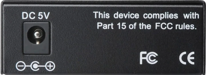 Медіаконвертер Digitus Gigabit Ethernet, Singlemode SC, RJ45 (DN-82121-1) - зображення 3