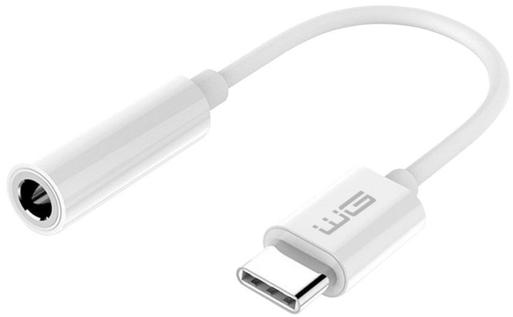 Adapter Winner Group USB Type C na 3.5 mm jack White (8591194096891) - obraz 1