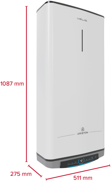 Бойлер Ariston VELIS DUNE WIFI 80 EU - зображення 6