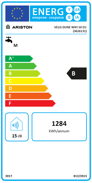 Бойлер Ariston VELIS DUNE WIFI 50 EU - зображення 7