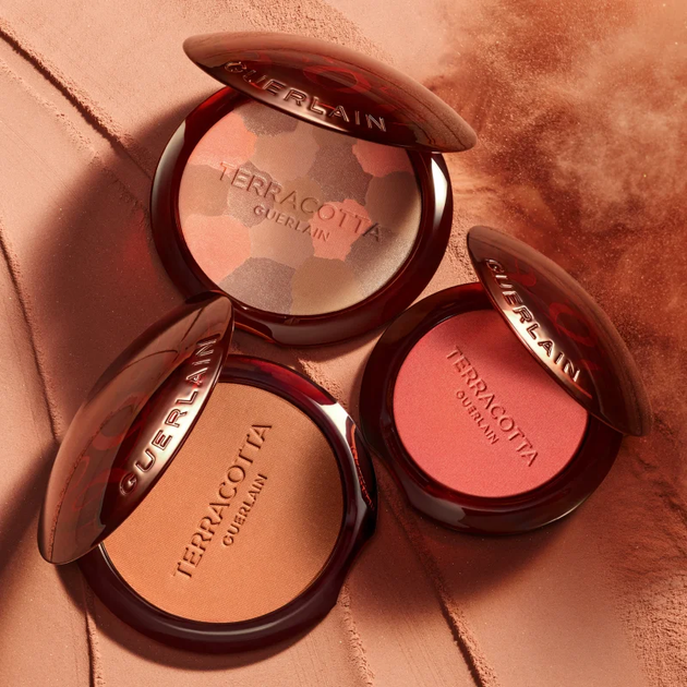 Румяна для лица Guerlain Terracotta Blush Powder 04 Rose Foncé 5g - изображение 8