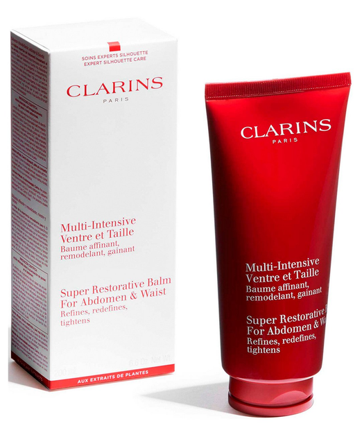 Бальзам для схуднення Clarins Super Restorative Balm For Abdomen And Waist 200ml - Фото 2 Бальзам для схуднення Clarins Super Restorative Balm For Abdomen And Waist 200ml - зображення 2