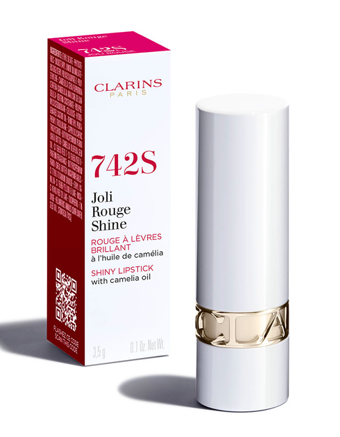 Помада для губ Clarins Joli Rouge Shine 742S Joli Rouge 3.5g - изображение 5