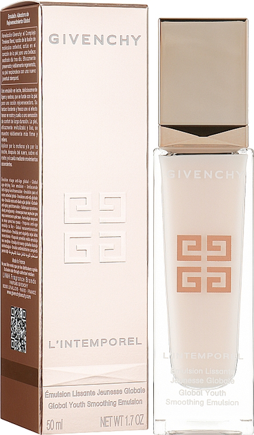 Эмульсия для лица Givenchy L'Intemporel Global Youth Smoothing Emulsion 50ml - Фото 2 Эмульсия для лица Givenchy L'Intemporel Global Youth Smoothing Emulsion 50ml - изображение 2