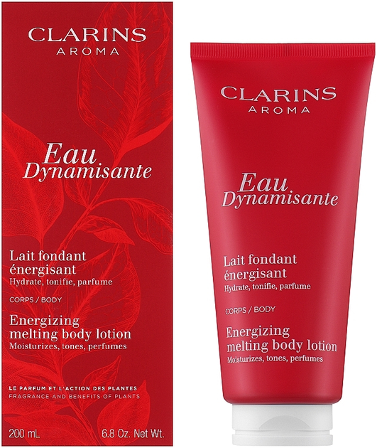 Парфумований лосьйон для тіла Clarins Aroma Eau Dynamisante 200ml - Фото 2 Парфумований лосьйон для тіла Clarins Aroma Eau Dynamisante 200ml - зображення 2