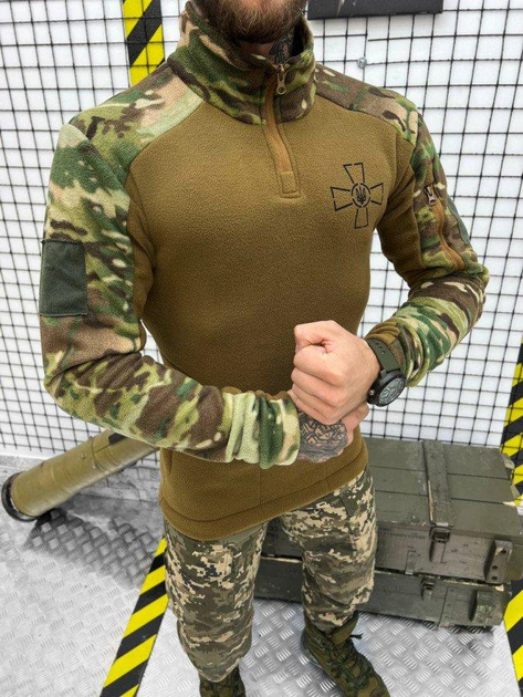 Тактическая флисовая кофта ВСУ Multicam XXL - изображение 1