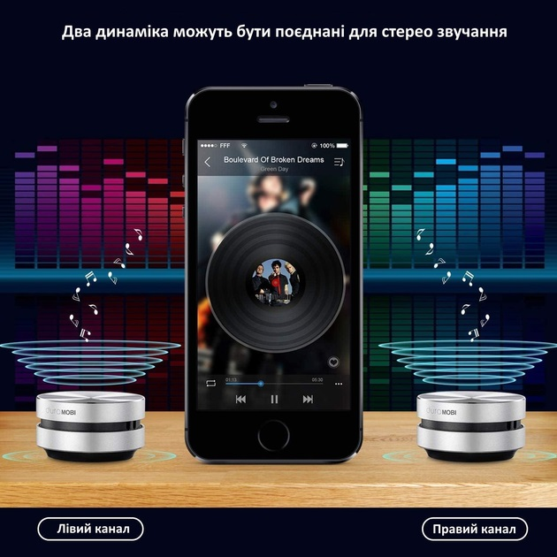 Портативная беспроводная виброколонка Dura Mobi Humbird Black с присоской - изображение 9