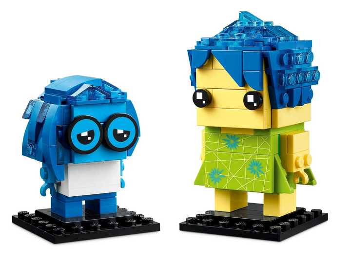 Zestaw klocków LEGO BrickHeadz Radość Smutek i Spina 300 elementów (40749) - obraz 4