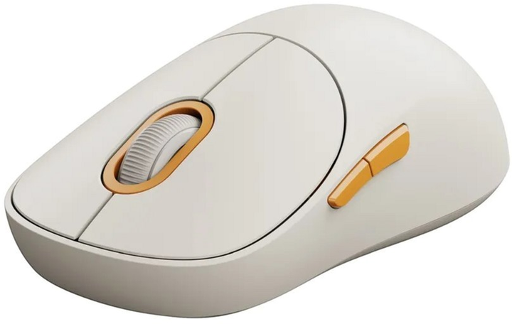 Mysz Xiaomi Mi Mouse 3 Wireless White/Orange (BHR8912GL) - obraz 1