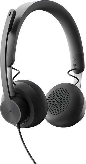 Навушники Logitech Zone Wired UC Black (981-000875) - зображення 3