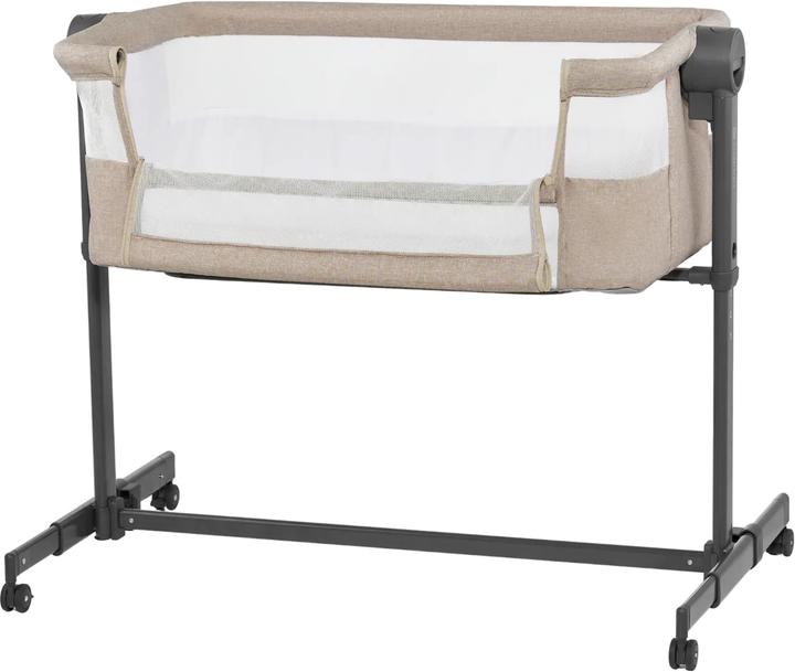 Приставне ліжечко-люлька KinderKraft Neste Up 2 Beige (5902533924530) - зображення 1