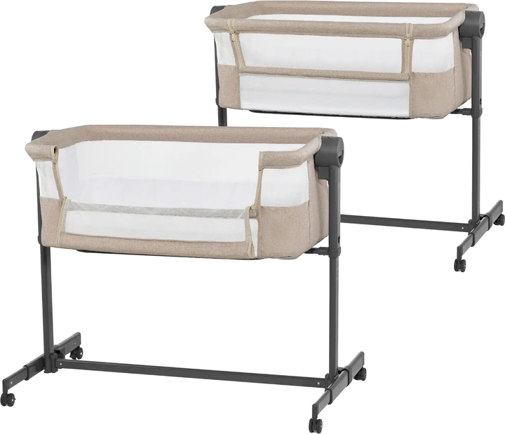 Приставне ліжечко-люлька KinderKraft Neste Up 2 Beige (5902533924530) - зображення 6