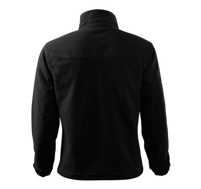 Реглан флісовий Malfini Jacket 280 S Чорний - изображение 2