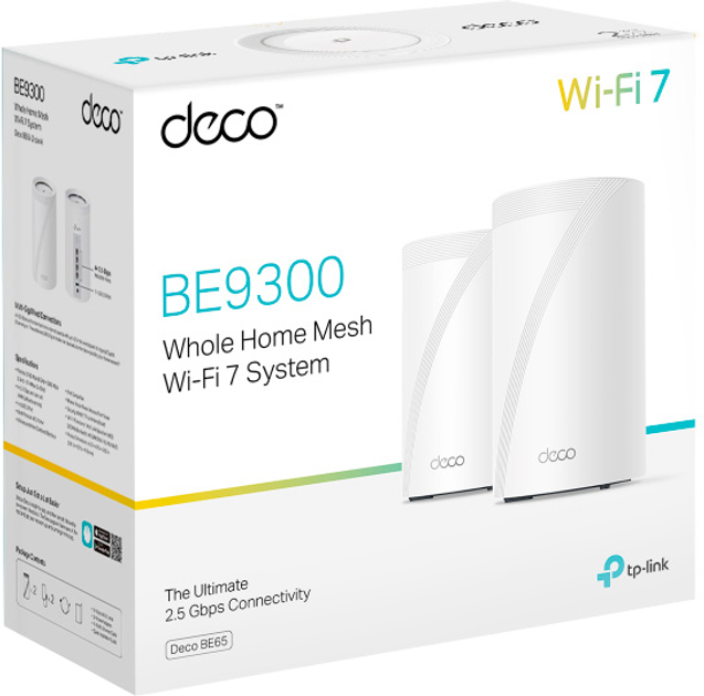 Маршрутизатор TP-LINK Deco BE65 V1 2-Pack (4897098686980) - зображення 4
