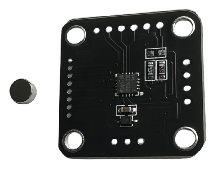 MT6701QT – I2C модуль магнітного датчика кута повороту 14-біт енкодер MagnTek (AS5600) - Фото 3 MT6701QT – I2C модуль магнітного датчика кута повороту 14-біт енкодер MagnTek (AS5600) - зображення 3