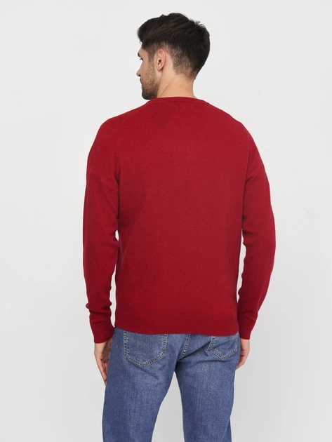 Пуловер GANT Extrafine Lambswool V-Neck 8010520 Red M - изображение 3
