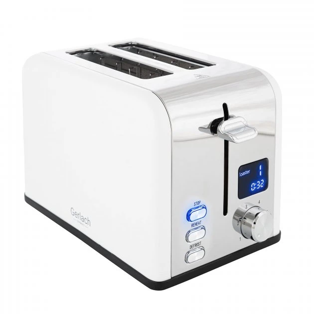 Тостер Gerlach GL 3221 (White) (02574) - Фото 1 Тостер Gerlach GL 3221 (White) (02574) - зображення 1