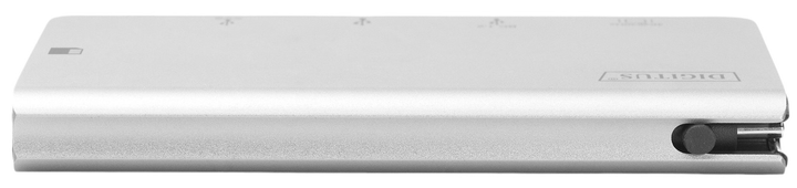 Stacja dokująca Digitus Multiport Travel Dock USB Type-C Silver (DA-70867) - obraz 4