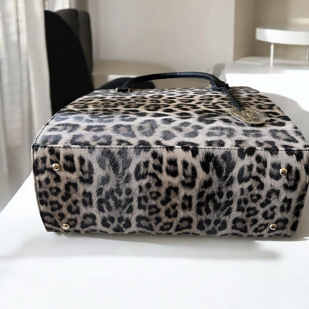 Сумка каркасная женская Betty Pretty из кожи разноцветная 986GRYLEO - изображение 5