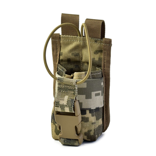 Подсумок для рации GigMilitary Tactical Series Pixel mm14 - изображение 1