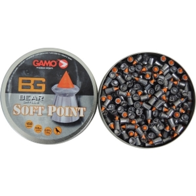 Пули Gamo Soft Point BG, 4,5 мм, 0,51 гр, 150 шт - изображение 1