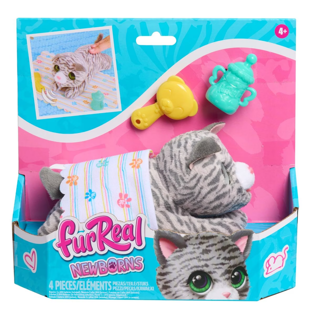 Інтерактивна іграшка Новонароджене кошеня FurReal Newborns Kitty