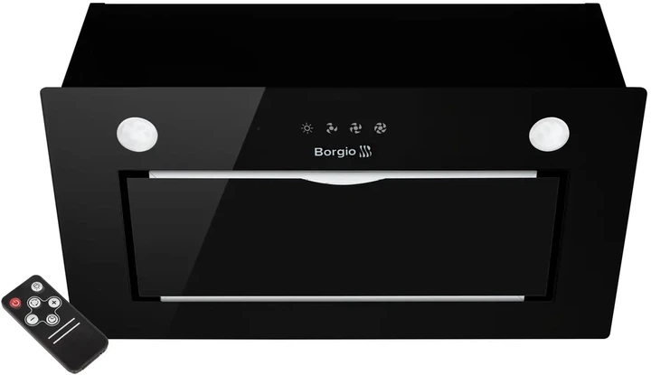 Вытяжка BORGIO BBG 51K BLACK GLASS - Фото 1 Вытяжка BORGIO BBG 51K BLACK GLASS - изображение 1
