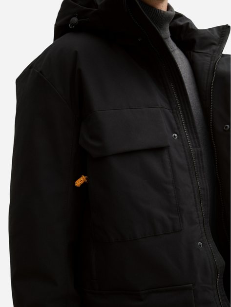 Kurtka parka męska zimowa Tom Tailor 1042268 2XL Czarna (4068127177544) - obraz 4